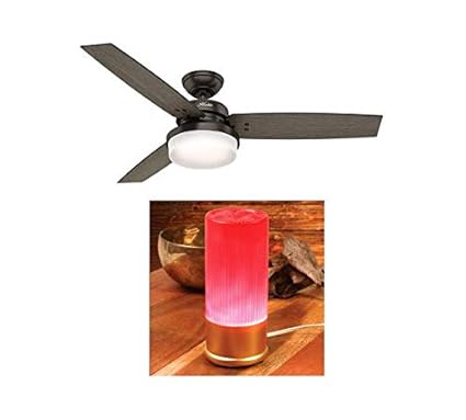 Hunter 52 Sentinel Premier Bronze Ceiling Fan With Light And