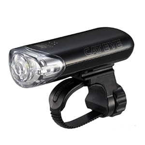 CAT EYE(キャットアイ) ヘッドライト [HL-EL140] ブラック JIS前照灯規格適合品