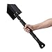 CRKT Trencher Folding Shovel: Outdoor, Off Road, Camping Multi-Tool, Saw Blade Edge, Chopping Edge, Reinforced Steel Tip, Pouch 9750