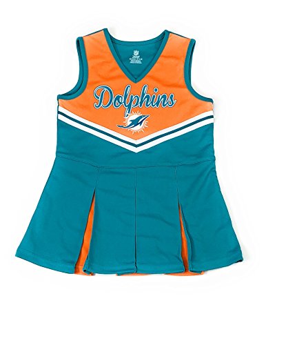 Outerstuff Miami Dolphins Football Girls Baby Doll Dress Clothing Apparel