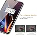 AVIDET Oneplus 6T Screen Protector,[Anti-Scratch][Bubble Free] 9H Hardness 0.3mm Ultra Slim 3D Full Coverage Premium Tempered Glass Screen Protector Oneplus 6T (Black)