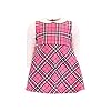 MELBY Jurk van tartan.
