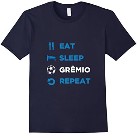 Men's Eat Sleep Gremio Repeat - Gremio T-Shirt Medium Navy