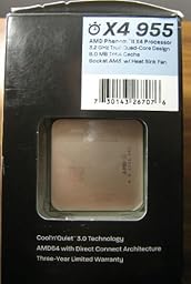 AMD Phenom II X4 955 Processor - 3.2 GHz Quad Core CPU With 6MB L3 Cache For Gaming & Computing
