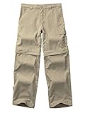 Asfixiado Kids' Cargo Pants-Children's Boys'Casual Outdoor Convertible Trousers