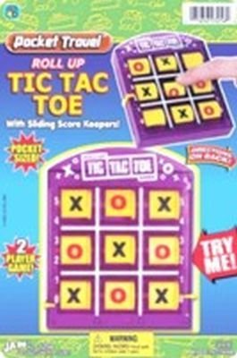 Jaru Jr3256 Pocket Size Travel Tic Tac Toe 2 Player Game with Sliding Scorekeepers