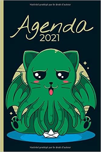 Agenda 21 Manga Chat Cthulhu Agenda Semainier Format A5 Janvier 21 A Decembre 21 Pour Les Etudiants Professionnels Et Particuliers De Contacts Notes French Edition Jaynda A Amazon Com Books