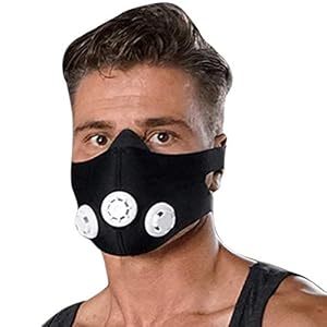 Trainingsmasker | Elevation mask | Sportmasker | Trainings mask | Leer omgaan met minder zuurstof | Inclusief 3…