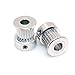 Witbot Aluminum GT2 Timing Belt Pulley 20Teeth bore 6.35mm for RepRap 3D Printer(Pack of 5pcs)