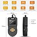 Industrial Endoscope, Foclen Borescope Inspection Camera 2.4inch IPS 2600mAh Digital Handheld Snake Probe Camera with Light 16G TF Card and Box 9.8FT