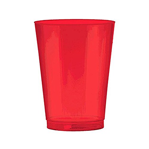 Red Holiday Cups 10 Ounce Shiny Red Plastic Cups. Pack Includes 72 High Quality Hard Plastic Red Party Cups. Perfect For Parties And Holidays.