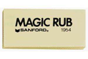 Sanford Magic Rub White Vinyl Eraser Prismacolor 73201