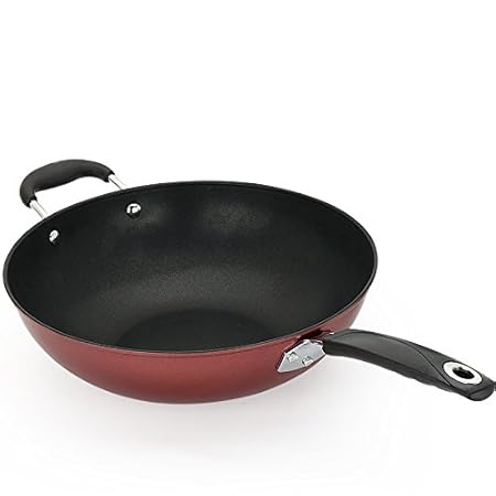 Cucsaist sartén Antiadherente De Hierro Fino 32Cm Apto para ...