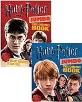 Harry Potter Jumbo Coloring Book 1615689168 Book Cover
