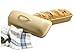 Sassafras Superstone Covered Baker and French Bread Baguette Bread Loaf Pan with Specialty Bread Lame