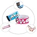 Yillsen Child Safety ID Wristband,Waterproof Kids Safety Bracelet,Anti Lost ID Wristband,Reusable SOS Bracelet for Boys and Girls