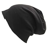Century Star Unisex Women Thin Solid Baggy Slouchy Lightweight Oversized Cotton Sleep Beanie Hat Skull Cap