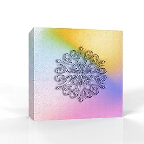 wall26 - Canvas Wall Art - Snowflake Theme...