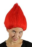 My Costume Wigs Majestic Troll Wig (Red) One Size Fits All