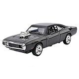 MyLifeUNIT 1:32 Dodge Charger 1970 Alloy Die-cast Car Model Collection Light &Sound(Black)