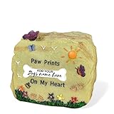 Pet Memorial Rock - Desktop Rock with a Pet Remembrance Saying - Loss of a Dog