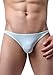 ADORNEVE Men 4 Pack Briefs Breathable Ice Silk Triangle Bikini Underwear