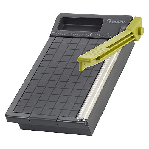Swingline Paper Trimmer, Guillotine Paper Cutter, 12" Cut Length, 10 Sheet Capacity, ClassicCut