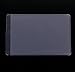 BeeSpring Click Down 10Pcs ID Cards Soft Clear Plastic Card Sleeves Protectors
