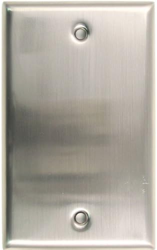 Rusticware 780Sn Single Blank Switch Plate From The Builders Hardware Collection Satin Nickel