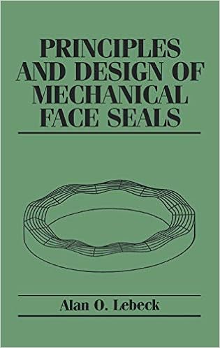 Principles And Design Of Mechanical Face Seals Alan O -