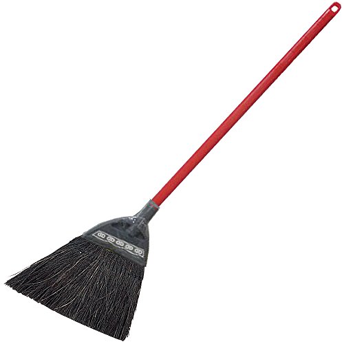 アズマ 外ほうき 短柄サンニワニワレッド 穂幅27cm 全長77cm 砂ボコリなど細かいゴミもしっかり掃き取る商品画像