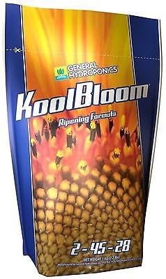 General Hydroponics DRY KOOLBLOOM 2.2 LBS Flower Booster GH Kool Bloom 2-45-2...