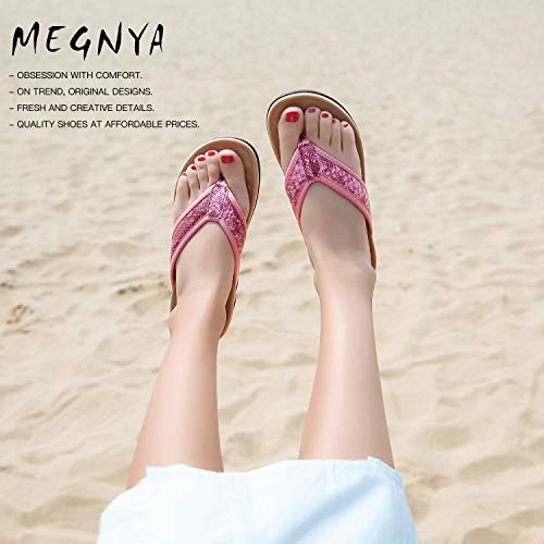 Plantar Fasciitis Flip Flops for Women, Comfortable Orthotic flipflop