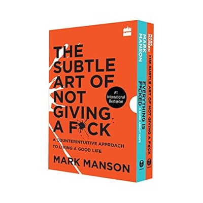 Buy By Mark Manson The Subtle Art Of Not Giving A F Ck Everything Is F Cked Two Book Combo Paperback Online In Poland B07y57wh9h