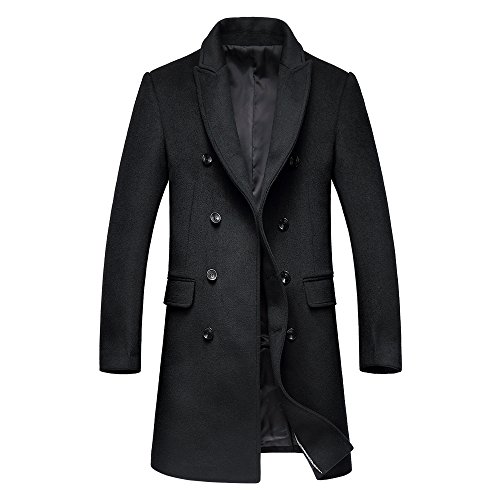 Mens Long Coat Buy Park Avenue Notched Lapel Single Breasted Super