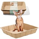 Vealind 5 Packs Disposable Cat Litter Box