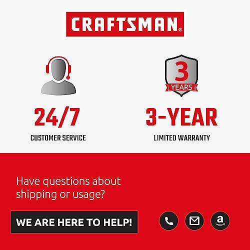 CRAFTSMAN Retractable Extension Cord Reel 50 Ft. With 4 Outlets & Heavy