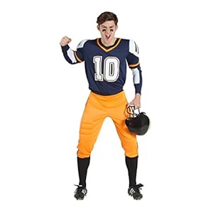 Banyant Toys, S.L. Disfraz DE Jugador DE Rugby Azul