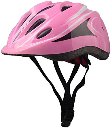 Child's biking protective gear set including helmet, elbow pads, and wrist guards.