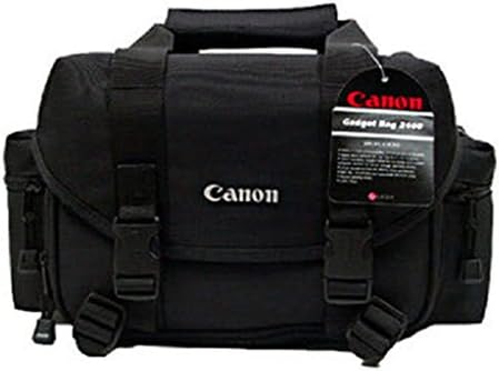 New Authentic CANON D-SLR Mirrorless Camera Shoulder Bag - Designed To Fit With Canon Sony Fuji Fantax DSLR and Mirrorless Cameras with LENS