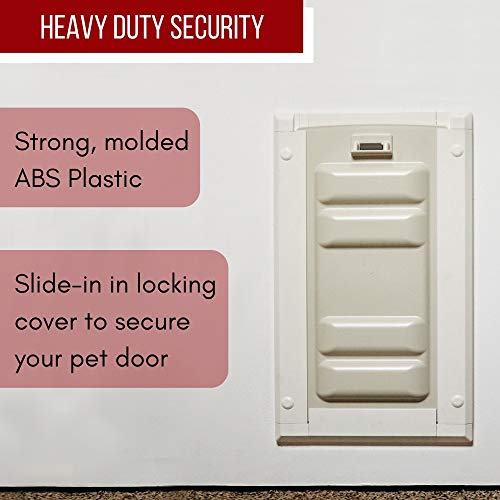 Endura Flap Giant Dog Door for Doors Single Flap Install Thru A Door