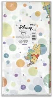 Pooh's 1st Birthday 54in X 102in Plastic Tablecover by Pooh Birthday