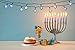 PRODUCTWORKS UltraLED Battery Operated Led Lights String, Star of David