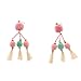 Fan Shape Tassels Dangle Stud Earrings For Women's Girls Bohemia Ethnic Eardrop Jewellery by SUNSCSC