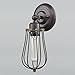 YOBO Lighting Industrial Edison Mini Wire Cage Oil Rubbed Bronze 1-light Wall Sconce