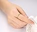 Anka 2mm Women's Tungsten Carbide Plain Band Engagement Wedding Ring,Gold Plated,Size 6-11