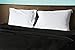 American Pillowcase Full Size Fitted Sheet Only - 300 Thread Count 100% Egyptian Cotton - Pieces Sold Separately (Black)