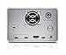 G-Technology 16TB G-Raid with Thunderbolt 3, USB-C (USB 3.1 Gen 2), and HDMI, Removable Dual Drive Storage System, Silver – 0G05758-1