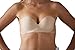 #1 Best Seller Backless Push Up Bra with Inflatable Cups for Perfect Cleavage(Size D, Nude)