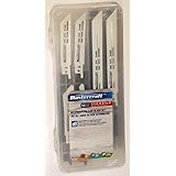 Mastercraft Assorted 50 Piece Reciprocating Saw Blades all in a Set. 9, 6, 4, 3.5 inch kit for cutting through wood, metal, pipe, plastic, and rebar. Great for pruning too!